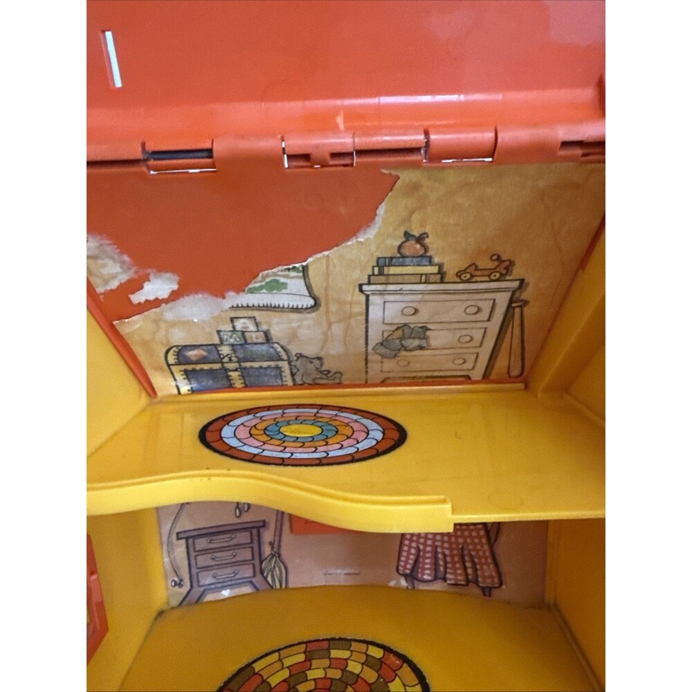 1973 Winnie the Pooh Weebles Playhouse Hasbro Vintage Toy For Parts - Picture 3 of 13
